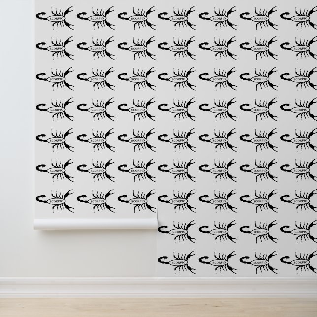 蠍座ブラックスコーピオンスターサイン 壁紙 (アプリケーション)