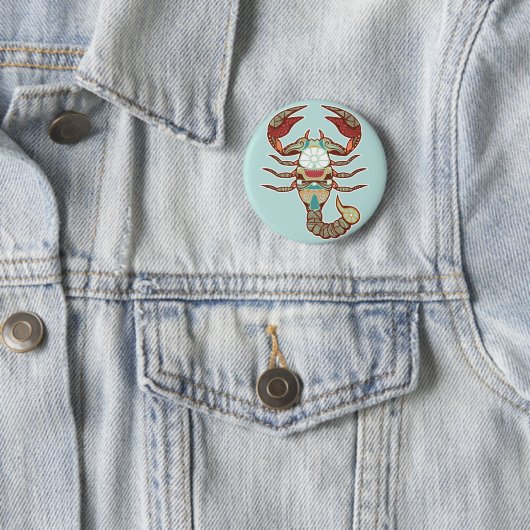 蠍座ボタン 缶バッジ (インサイチュ)