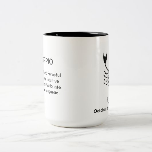 蠍座マググ ツートーンマグカップ (中央)