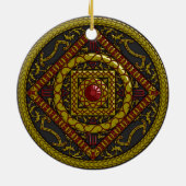 蠍座マンダオーナメント セラミックオーナメント (裏面)