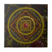 蠍座マンダラタイル タイル (正面)