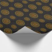 蠍座マンダララッピング紙 ラッピングペーパー (角)