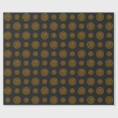 蠍座マンダララッピング紙 ラッピングペーパー (フラット)