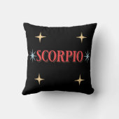 蠍座占星術の標識 クッション (裏面)