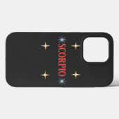 蠍座占星術の標識 Case-Mate iPhoneケース (裏面 (横))