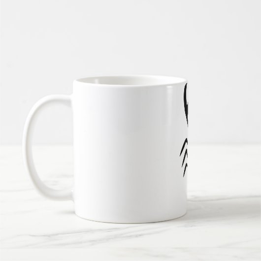 蠍座占星術の記号1 コーヒーマグカップ (左)