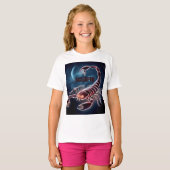 蠍座占星術ゾディアック徴候 Tシャツ (正面フル)