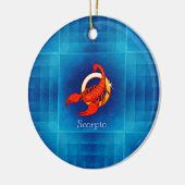 蠍座占星術 セラミックオーナメント (左)
