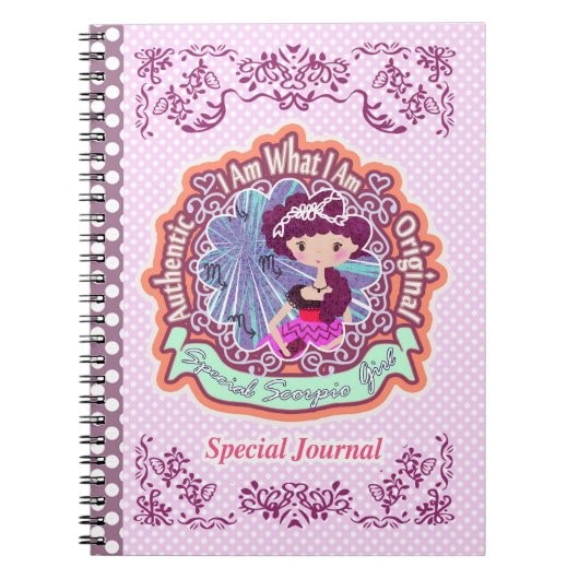 蠍座占星術 ノートブック (正面)