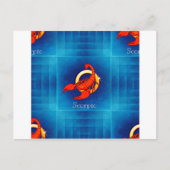 蠍座占星術 ポストカード (正面)