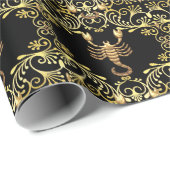 蠍座占星術 ラッピングペーパー (ロールコーナー)