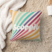 蠍座占星術〔占星術の〕十二宮図ラウンドピロー クッション (ブランケット)