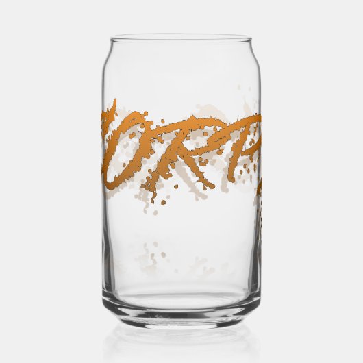 蠍座反射 ガラス缶 (左)