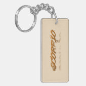 蠍座反射 キーホルダー (正面左)