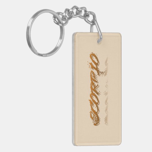 蠍座反射 キーホルダー (正面左)