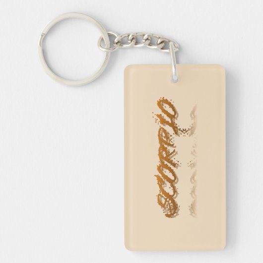 蠍座反射 キーホルダー (正面)