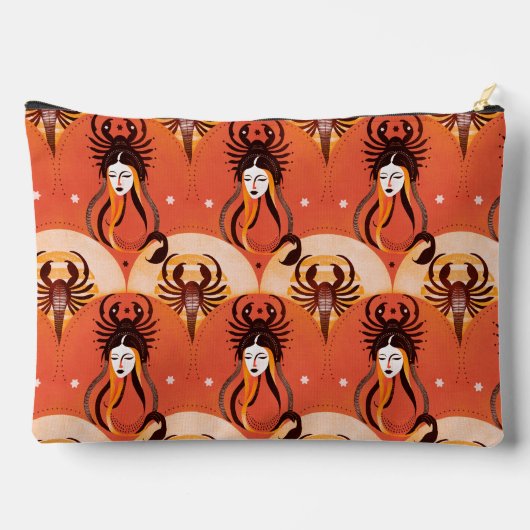 蠍座女王 アクセサリーポーチ (裏面)