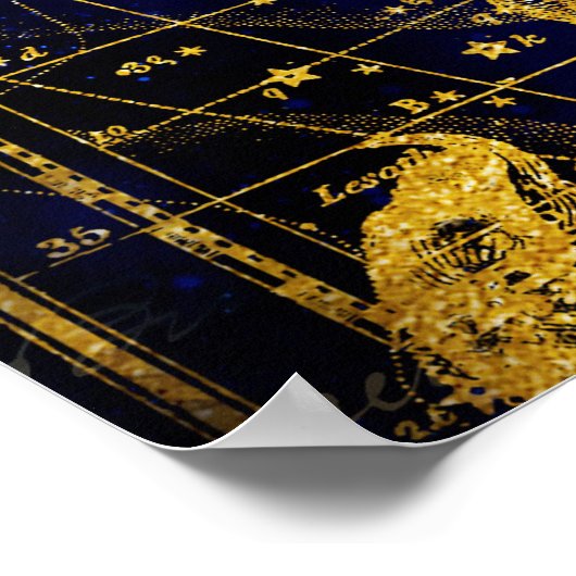 蠍座座 ポスター (角)