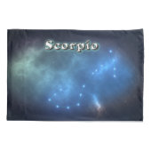 蠍座座 枕カバー (裏面)