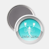 蠍座日マグネット マグネット (正面/裏面)