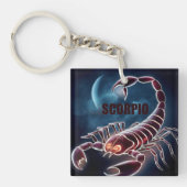 蠍座星占い徴候 キーホルダー (正面)
