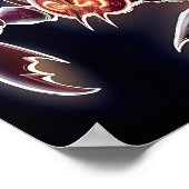 蠍座星占い徴候 ポスター (角)