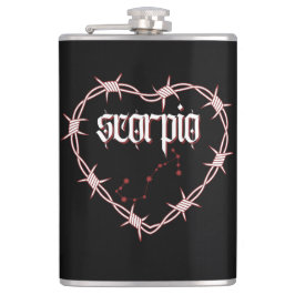 蠍座星座ゴシックダーク天エギー フラスク