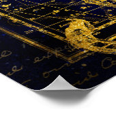 蠍座星座ポスター ポスター (角)