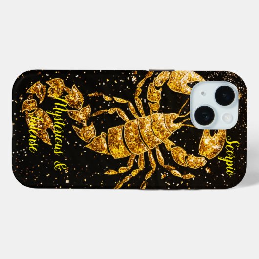 蠍座星徴候 Case-Mate iPhoneケース (裏面 (横))