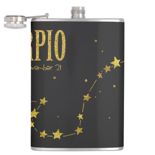 蠍座星記号 フラスク (オープン)