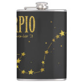 蠍座星記号 フラスク (正面)