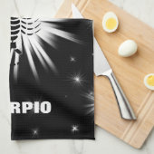 蠍座標識 キッチンタオル (四つ折り)