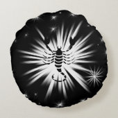 蠍座標識 ラウンドクッション (裏面)