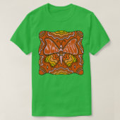 蠍座蝶 Tシャツ (デザイン正面)
