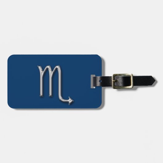 蠍座蠍個人化 ラゲッジタグ (正面横)