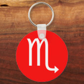 蠍座記号 キーホルダー (正面)