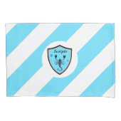 蠍座記号 枕カバー (正面)