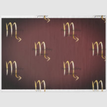 蠍座誕生日のカラーラップ