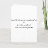 蠍座誕生日カード カード (裏面)