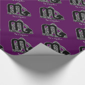 蠍座誕生標識ケルト結び目模様〔占星術の〕十二宮図紙 ラッピングペーパー (角)