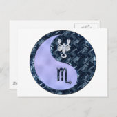 蠍座陰陽 ポストカード (正面/裏面)