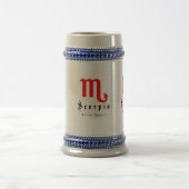蠍座10月23日～11月21日 ビールジョッキ (中央)
