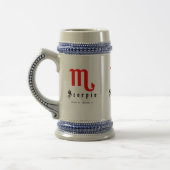 蠍座10月23日～11月21日 ビールジョッキ (左)