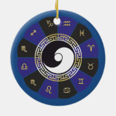 蠍座10月24日~11月22日オーナメント セラミックオーナメント (裏面)