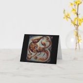 蠍座11 カード (黄色い花)