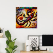 蠍座1 ポスター (ホームオフィス)