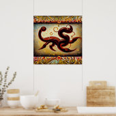 蠍座4 ポスター (キッチン)