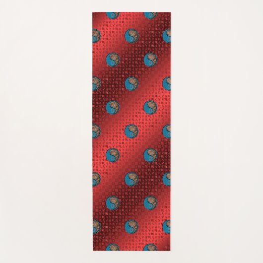 蠍座&アースタイガー ヨガマット (正面)