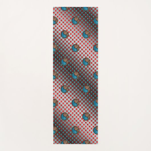 蠍座&アースネーク ヨガマット (正面)