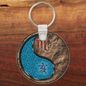 蠍座&アースボア キーホルダー (裏面)